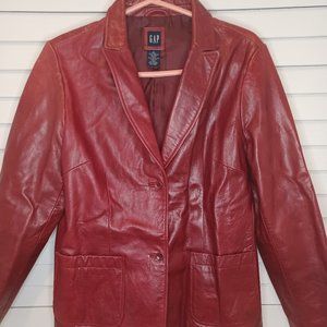 Beautiful Bold GAP Leather Blazer